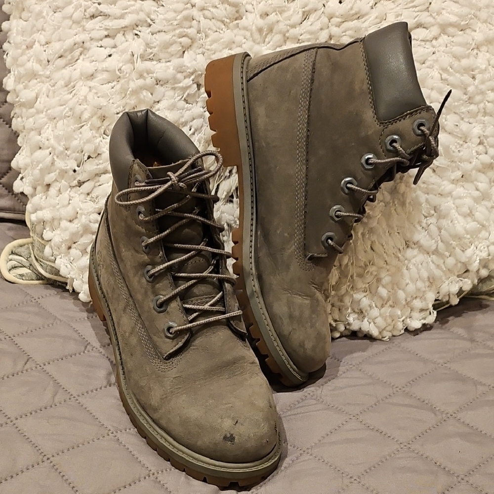Timberland Boots Gray Nubuck